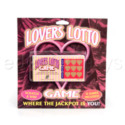 Lovers lotto - juego de adulto