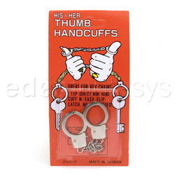 Thumbcuffs - argolla para muñeca