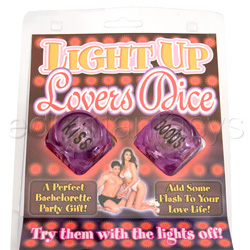 Light up lovers dice View #3