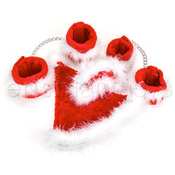 Xmas plush cuff set