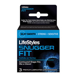 Lifestyles snugger fit 3 pack