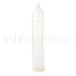 Ribbed pleasure with spermicide - Male condom discontinued