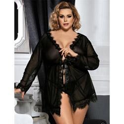 Sexy leisure robe set queen size