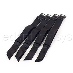Removable garter straps