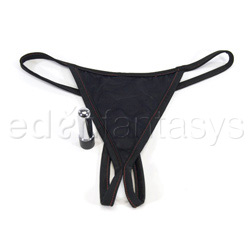 Vibrating crotchless panty