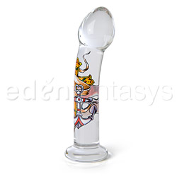 Inked glass shaft