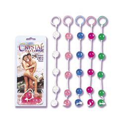 Crystal love beads - med View #1