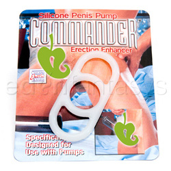 Penis pump erection enhancer