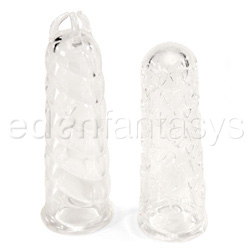 Silicone finger teasers