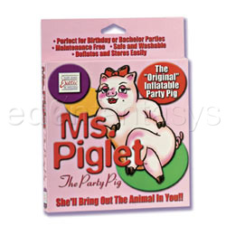 Ms.Piglet party pig View #1