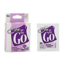 Sex on the go arousal wipes for her View #2