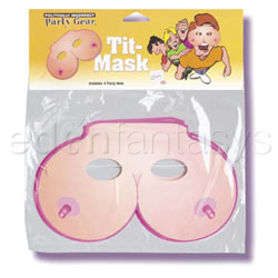 Party mask - tit style View #1