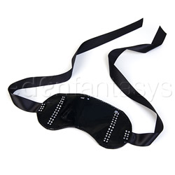 Bound by diamonds ribbon eye mask