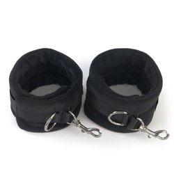 Plushy gear ankle cuffs