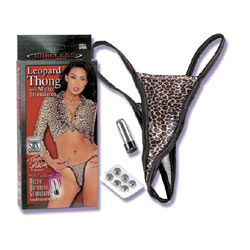 Leopard thong w/micro stm View #1