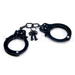 Black handcuffs