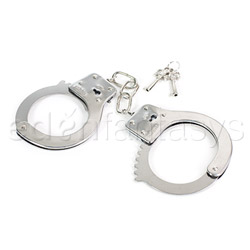 Sex and Mischief metal handcuffs