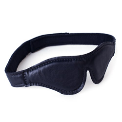 Leather blindfold