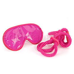 Japanese silk love rope cuffs and blindfold reviews