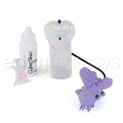 Cyberskin butterfly of love - Butterfly strap-on vibrator discontinued