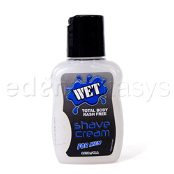 Wet shave cream for men