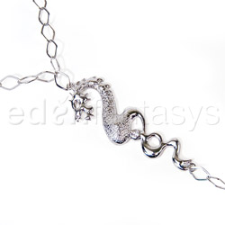 Silver dragon body chain View #3