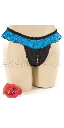 Sunset neon crotchless panty - Crotchless panties