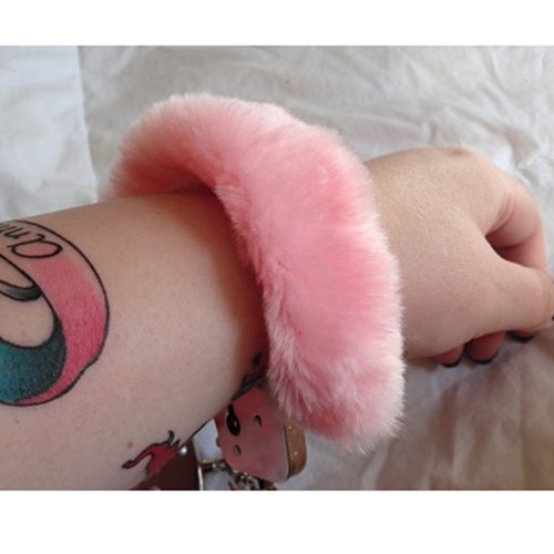on my wrist