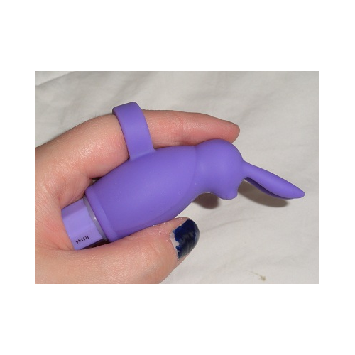 on finger