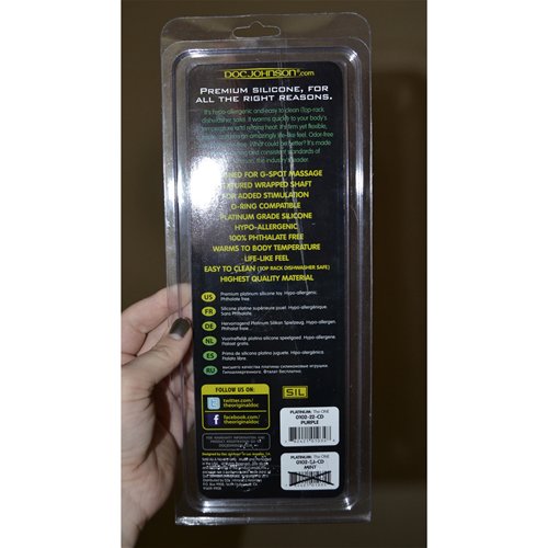 back of package