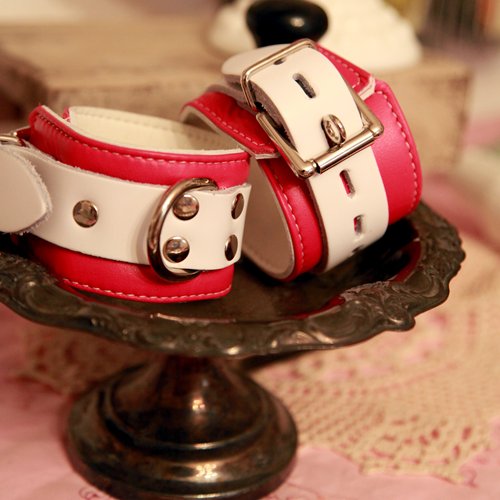 Candy Pink Cuffs 2