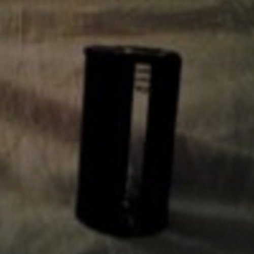 The actual battery compartment side view.