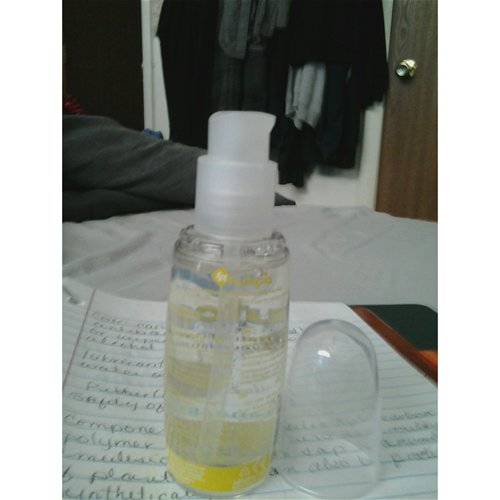 Bottle without cap