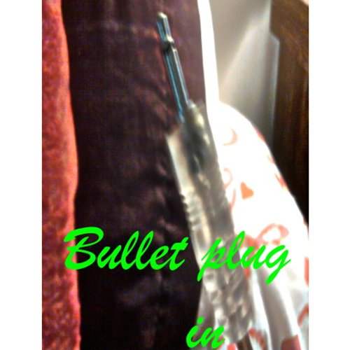 the bullet plug that inserts into the contron pack
