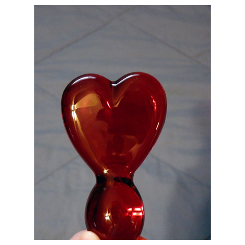 Heart shaped end