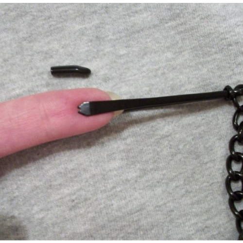 exposed clamp end