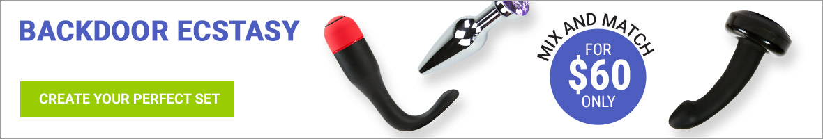 Backdoor Ecstasy! Opulent Anal Gift Set For $60
