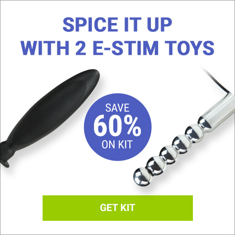 Pick Any 2 E-Stim Toys, Get 60% Off A Kit