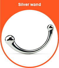 Silver wand