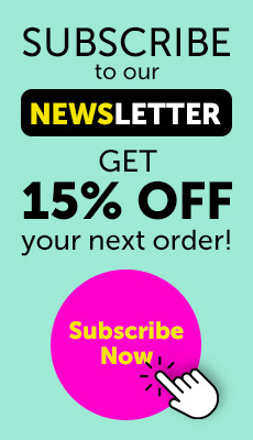 Subscribe to Our Newsletter and Get 15% Your Next Order!