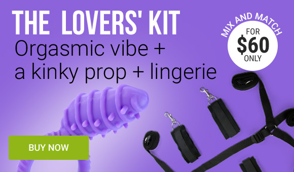The Complete Lovers Kit! Expert Couples Gift Set For $60