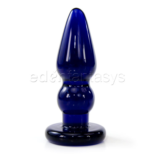 Cobalt bubble plug Glass butt plugs Review by junipersgame