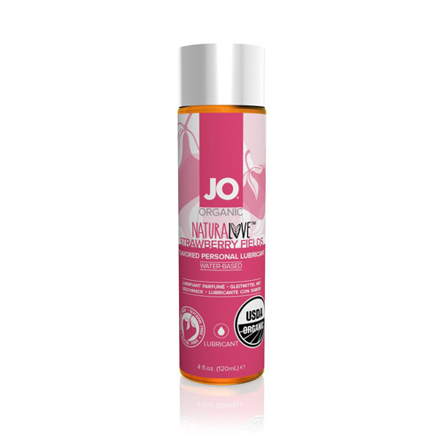 Product: Organic strawberry lubricant