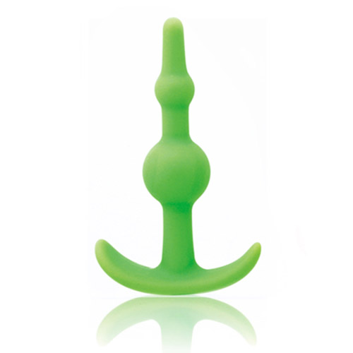 Product: Smiling butt plug green