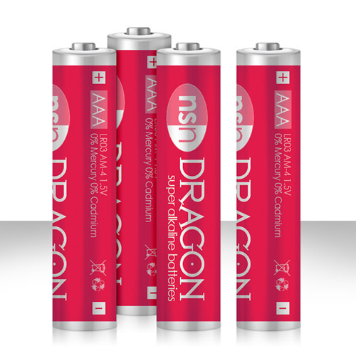 Product: DRAGON -  alkaline batteries AAA
