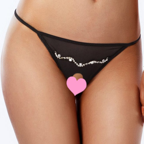 Product: Elegance crotchless g-string