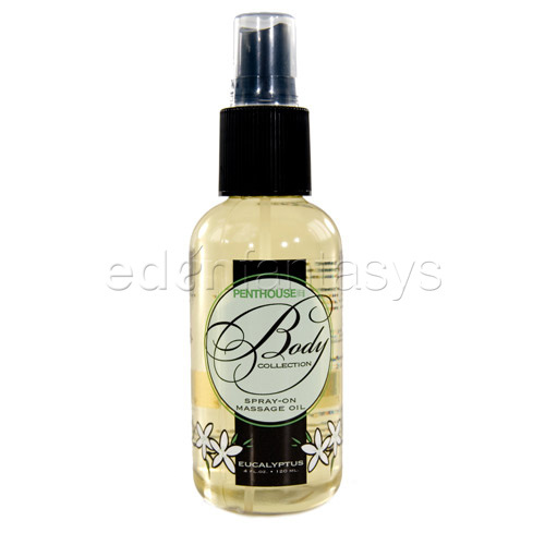 Product: Body collection spray on massage oil