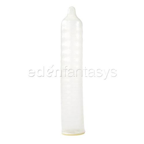 Product: Ribbed pleasure with spermicide