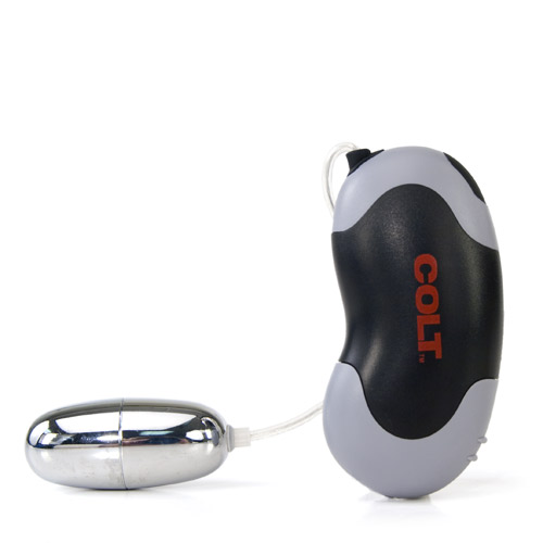 colt vibrating egg COLT Turbo Vibrating Silver Bullet Egg Vibrator Sex Toys for Women Couples main image 1