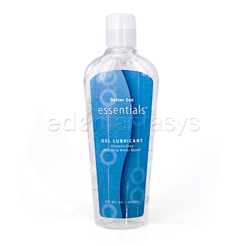Better sex essentials gel lubricant - water based lube reviews on  EdenFantasys.